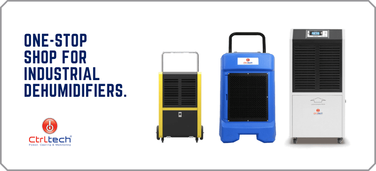 Industrial dehumidification system for moisture control